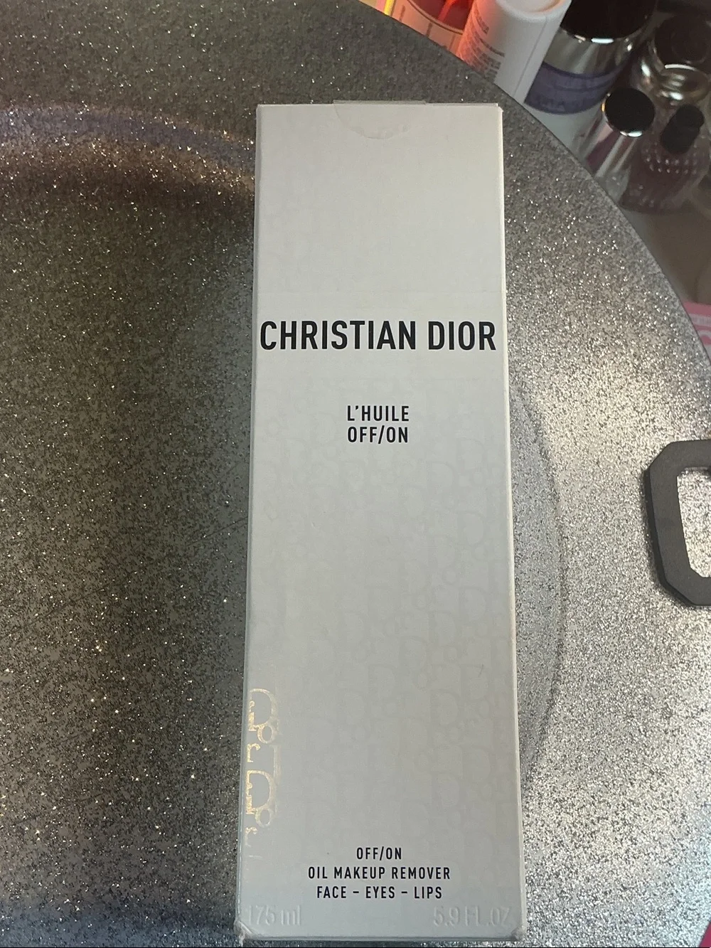 Dior White and Black L'Huile Off/On Oil Makeup Remover